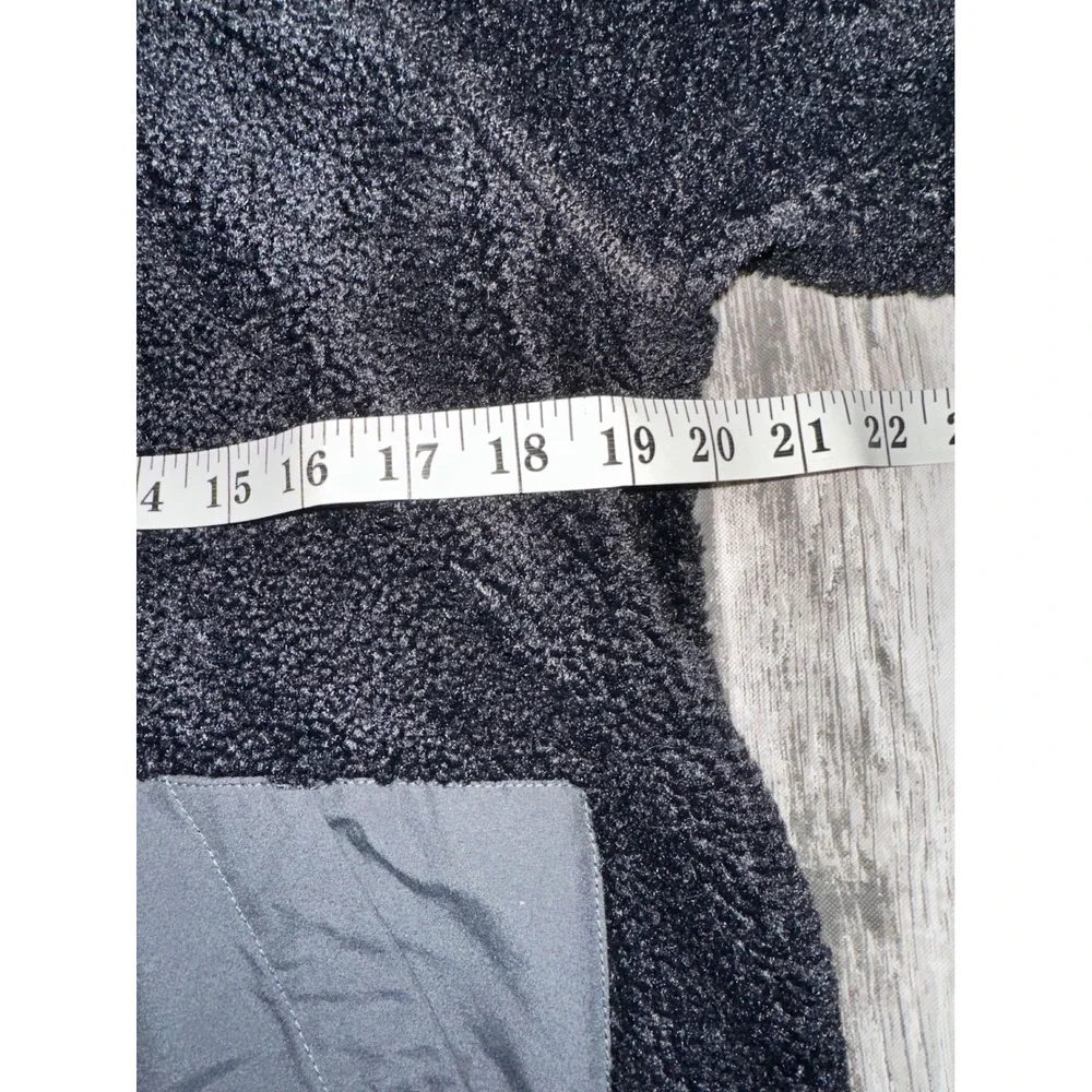 The North‎ Face Ridge Fleece Full Zip Sherpa  Hoodie Jacket Men's Black Small